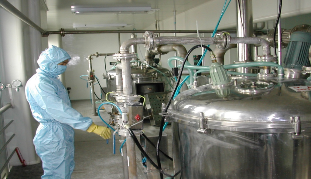 PQQ manufacturer workshop